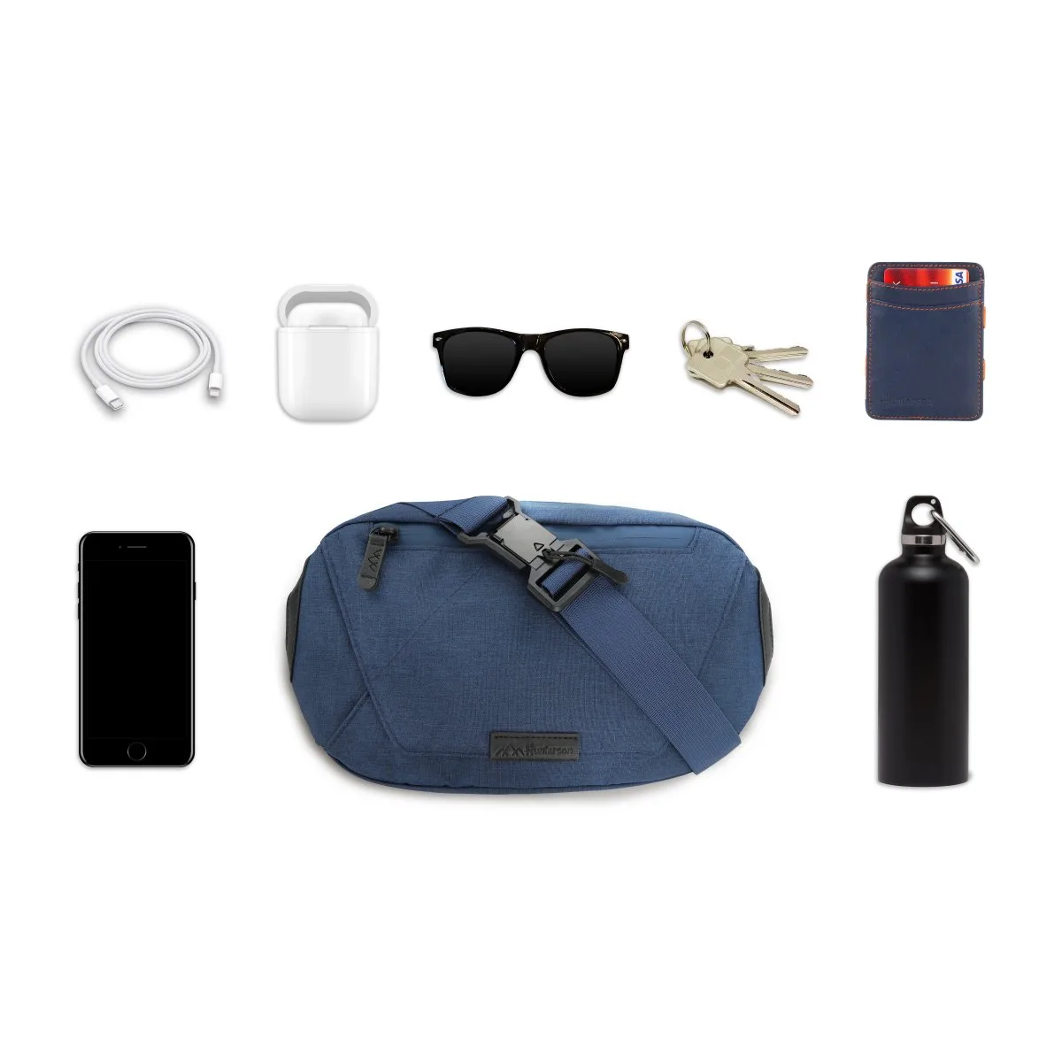 Frankie - Sling Bag In Blau 2 Frankie - Sling Bag In Blau – Bild 2