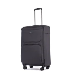 Bendigo Light+ - Trolleykoffer M Schwarz -Praktische Taschen Angebote Store compressed Stratic BL M black 1