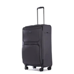 Bendigo Light+ - Trolleykoffer M Schwarz -Praktische Taschen Angebote Store compressed Stratic BL M black 10