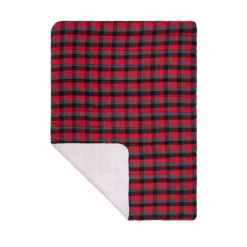 Rumpl Flannel Sherpa Blanket Buffalo Plaid