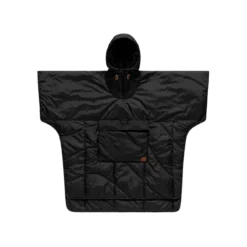 Rumpl NanoLoft Poncho Schwarz One Size