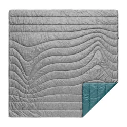 Rumpl Original Puffy Blanket Light Heather 2-Personsize