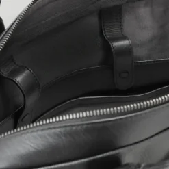 Aktentasche Westminster Schwarz -Praktische Taschen Angebote Store compressed Westminster Black Closeup Open ninth