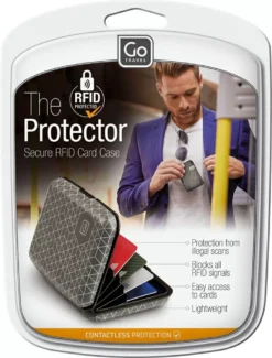 GO TRAVEL The Protector -RFID-Kartenetui Aus Aluminium
