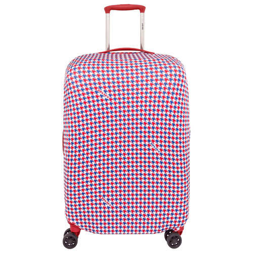 Delsey TN - Ausziehbarer Kofferschoner In Neonblau Gemustert 1 Delsey TN - Ausziehbarer Kofferschoner In Neonblau Gemustert