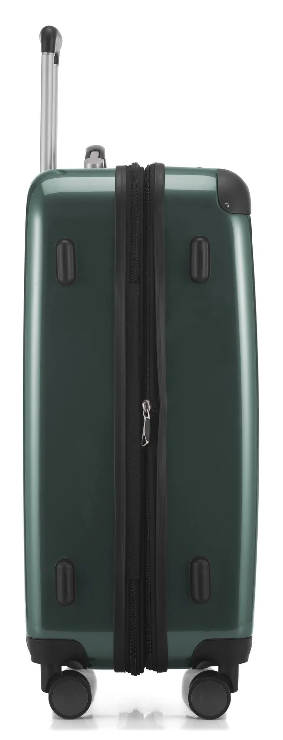 Alex - Koffer Hartschale M Glänzend Mit TSA In Waldgrün 4 Alex - Koffer Hartschale M Glänzend Mit TSA In Waldgrün – Bild 4