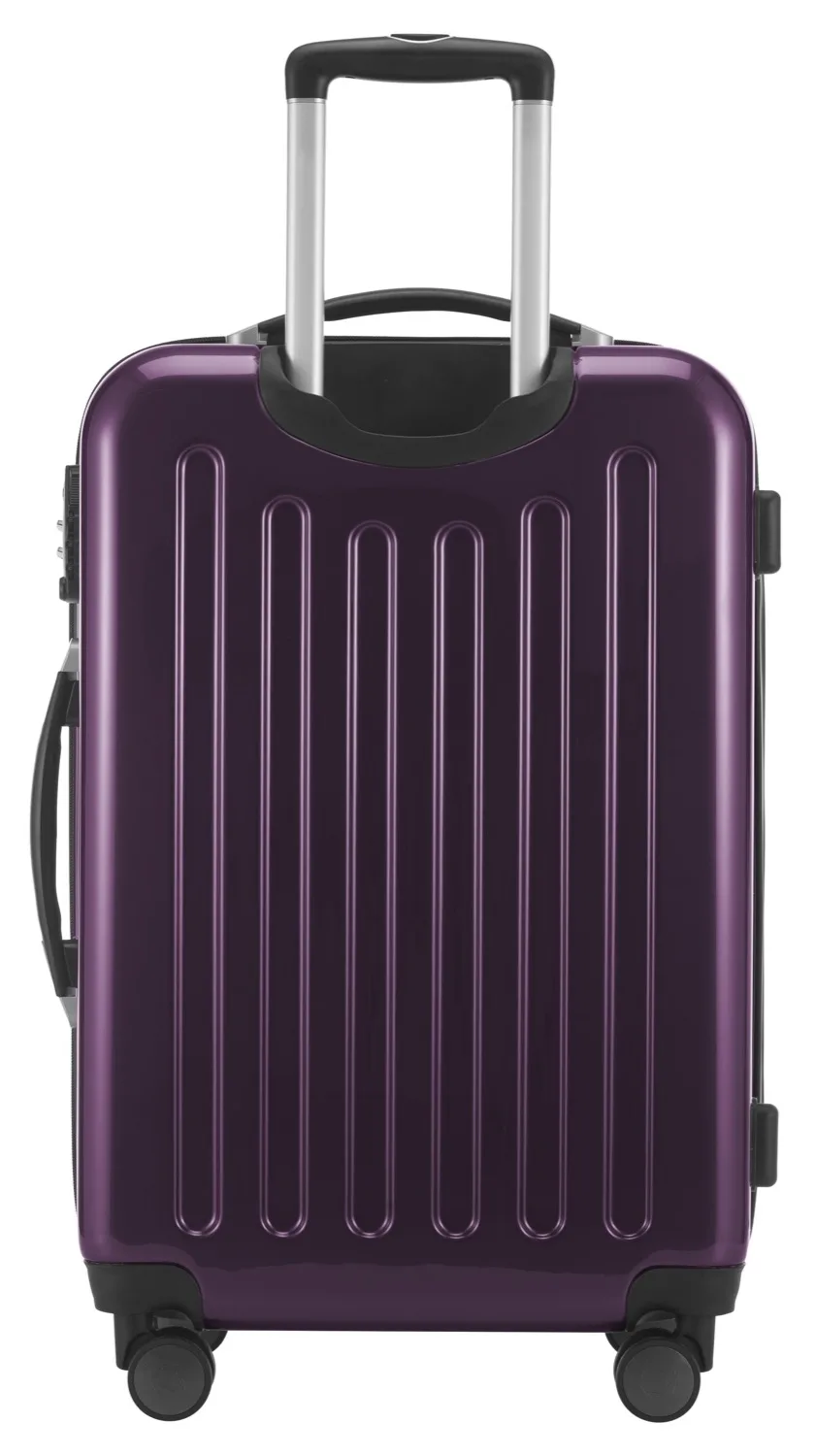 Alex - Koffer Hartschale M Glänzend Mit TSA In Aubergine 4 Alex - Koffer Hartschale M Glänzend Mit TSA In Aubergine – Bild 4