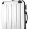 Alex - Koffer Hartschale M Glänzend Mit TSA In Weiss