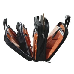 Versa - 17" Premium Briefcase In Schwarz 12 Versa - 17" Premium Briefcase In Schwarz -Praktische Taschen Angebote Store compressed articleImages2 O f offen seite everki versa laptoptasche schwarz bis 43 cm