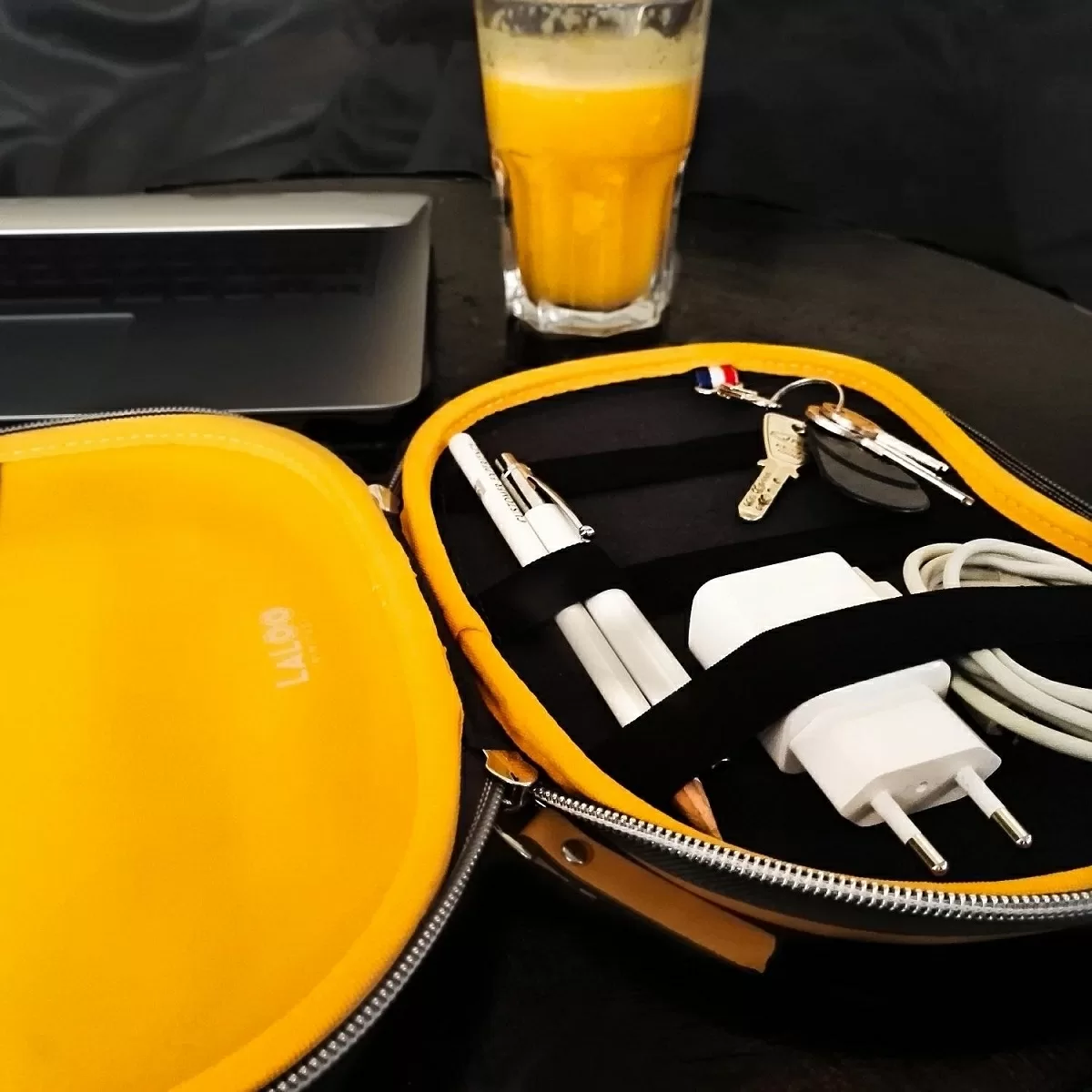 Taschen Organizer Laloo - Pocket In Gelb 2 Taschen Organizer Laloo - Pocket In Gelb – Bild 2