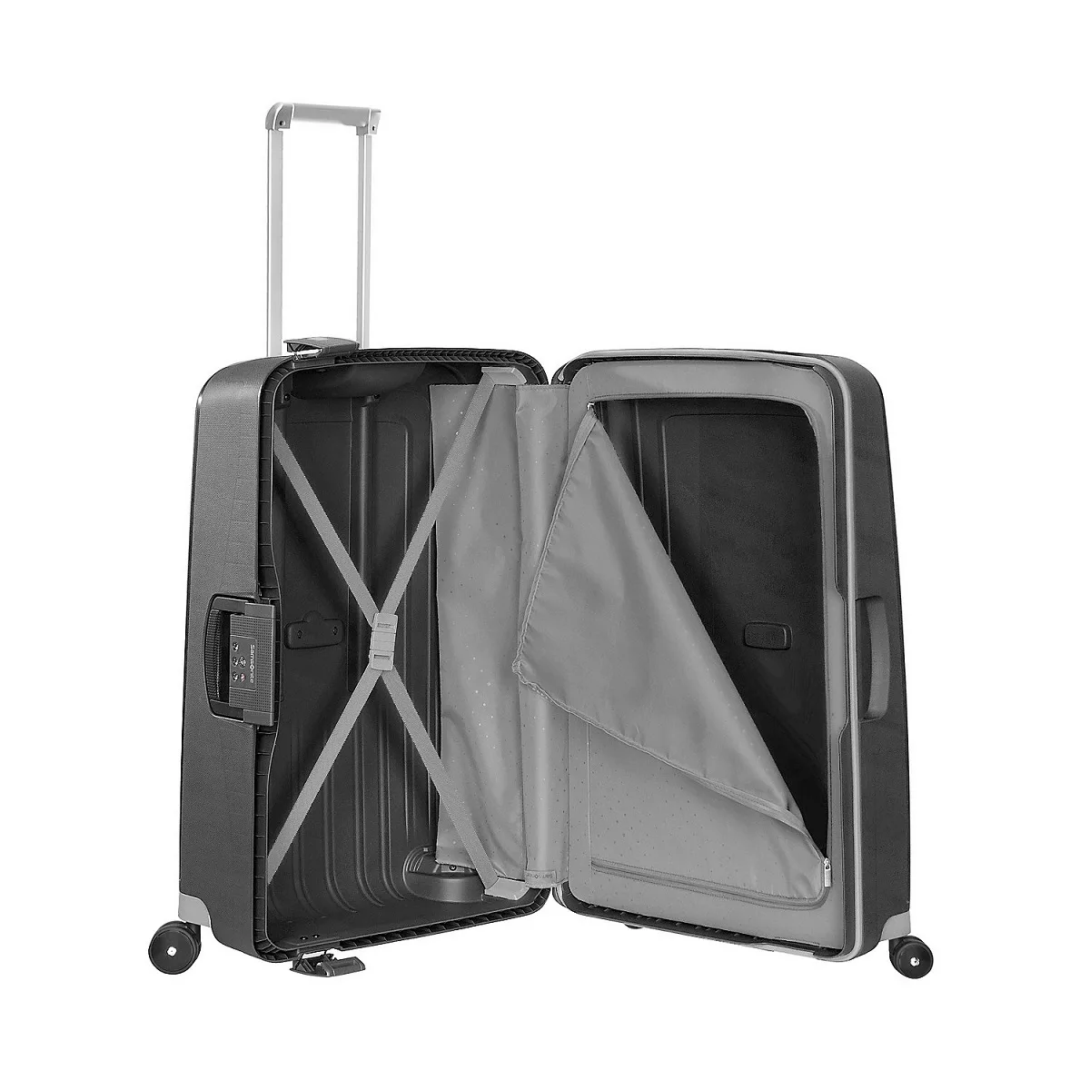 Samsonite S´Cure - Spinner 75cm In Schwarz 2 Samsonite S´Cure - Spinner 75cm In Schwarz – Bild 2
