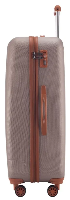 Wannsee - Koffer Hartschale L Mit TSA In Champagner-Braun