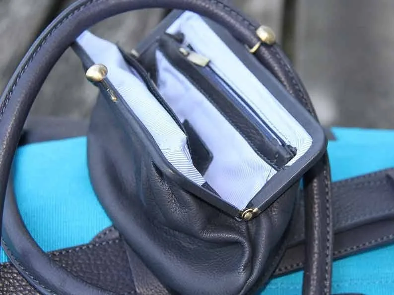 Clutch Blau 5 Clutch Blau – Bild 5