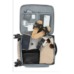 Bugatti Modo Businesstrolley S Schwarz/Cognac -Praktische Taschen Angebote Store compressed flatlay 2