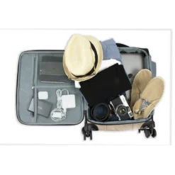 Bugatti Modo Businesstrolley S Schwarz/Cognac -Praktische Taschen Angebote Store compressed flatlay12