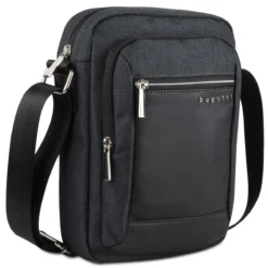 Bugatti Sera Schultertasche Anthrazit 12 Bugatti Sera Schultertasche Anthrazit -Praktische Taschen Angebote Store compressed frontside12