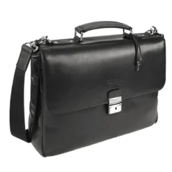 Bugatti Romano Aktentasche M Schwarz -Praktische Taschen Angebote Store compressed frontside21