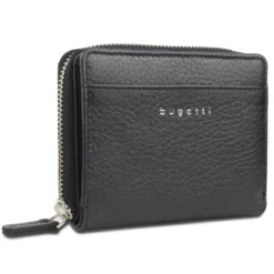 Bugatti RV Damenbörse Schwarz -Praktische Taschen Angebote Store compressed frontside5