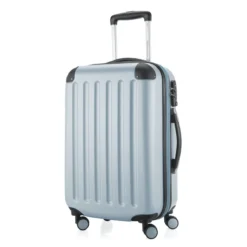 Spree - Handgepäck Hartschale Matt Mit TSA In Poolblau