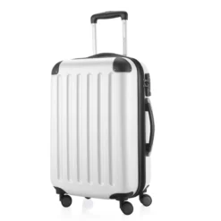 Spree - Handgepäck Hartschale Matt Mit TSA In Weiss