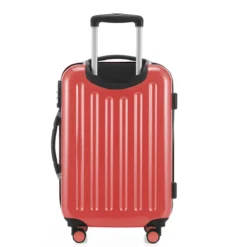 Alex - Handgepäck Hartschale Glänzend Mit TSA In Korall -Praktische Taschen Angebote Store compressed hk20 8278tsa copt04