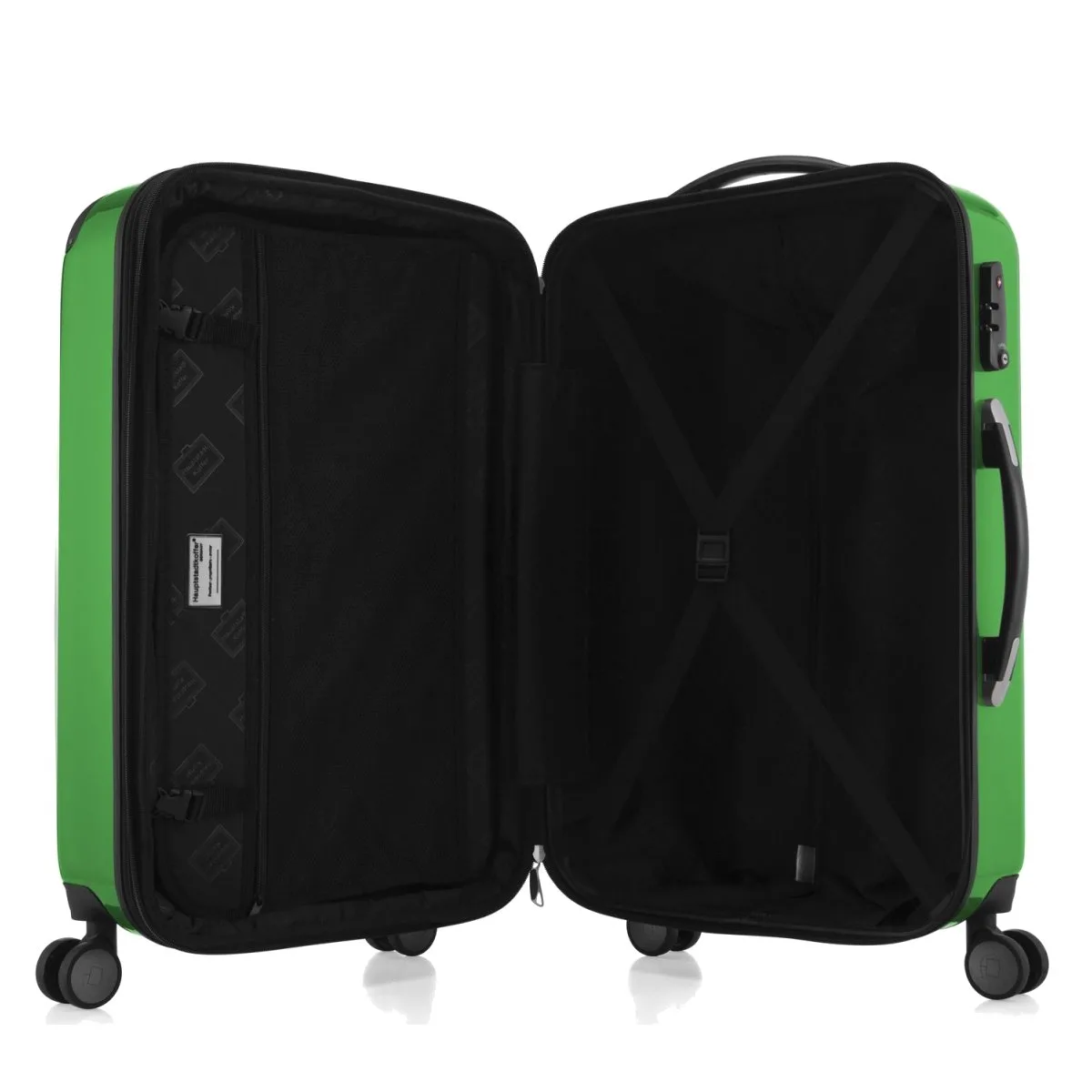 Alex - Koffer Hartschale M Glänzend Mit TSA In Grün 2 Alex - Koffer Hartschale M Glänzend Mit TSA In Grün – Bild 2