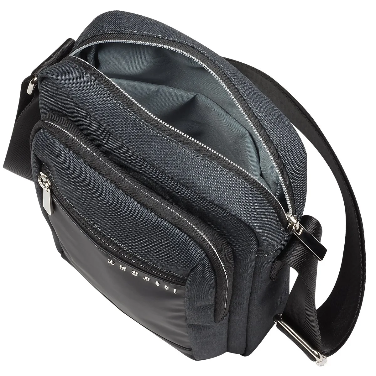 Bugatti Sera Schultertasche Anthrazit 2 Bugatti Sera Schultertasche Anthrazit – Bild 2