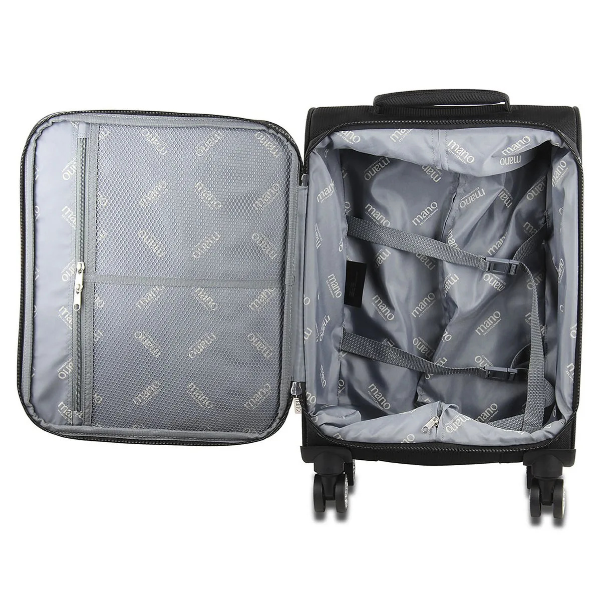 Don Diego Koffer S Schwarz 2 Don Diego Koffer S Schwarz – Bild 2