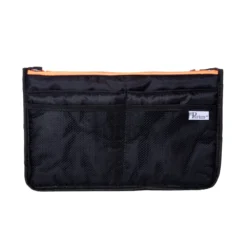 Bag In Bag - Black Neon Orange Zipper Grösse M 8 Bag In Bag - Black Neon Orange Zipper Grösse M -Praktische Taschen Angebote Store compressed periea chelsy handbag organiser black with neon orange zip large jnb18blnor xl 1