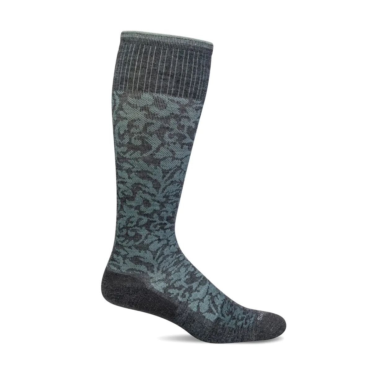 Damask Kompressionstrümpfe Damen Charcoal S/M 35-38 1 Damask Kompressionstrümpfe Damen Charcoal S/M 35-38