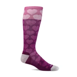 Heart Thorb Kompressionstrümpfe Damen Violet M/L 39-43