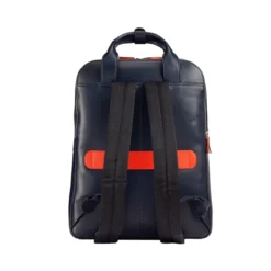 Londra - Lederrucksack 16" Navy -Praktische Taschen Angebote Store compressed zaino uomo porta pc pelle 534 6003 b navy